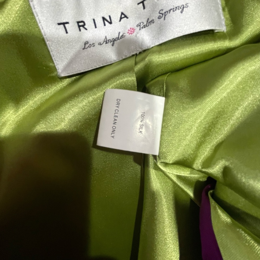 Trina Turk Magenta Pea Coat - Picture 13 of 17